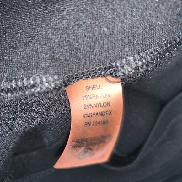 CALVIN KLEIN Long Black Tunic with Pockets-6P - Picture 6 of 6